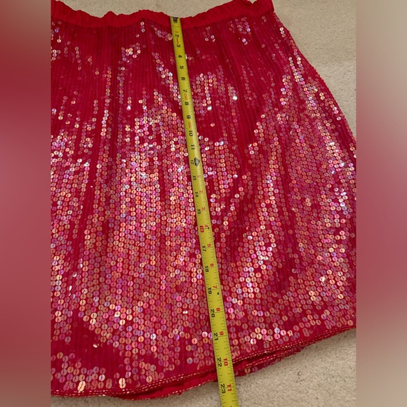 VTG Candlelight by Jainson's International 100% Silk  Red Dress 80s Glam Size M - Picture 8 of 11